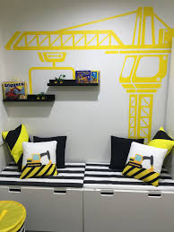 Digger Theme Room Josh S Room In 2019 Boys Construction Toddler Boy Room Themes Boy Room Themes Big Boy Bedrooms