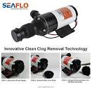 Amazon.com : SEAFLO 12v Macerator Water Pump with Anti Clog ...