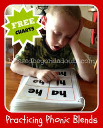 Free Phonetic Blend Charts Mastering Phonic Sounds