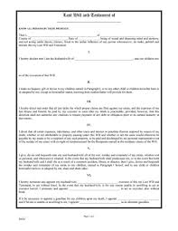 This document is commonly referred to as a last will or will. Free Last Will And Testament Forms And Templates Word Pdf