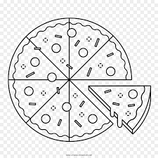 Pizza Desenho Livro De Colorir Png Transparente Gratis