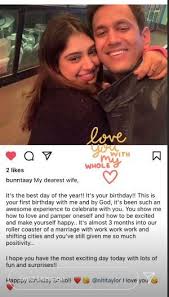 Niti Taylor Birthday Newlywed Niti Taylor Gets The Best Birthday Wish From Husband Parikshit Bawa Latter Writes It S The Best Day Of The Year Priyank sharmas twisted love story.