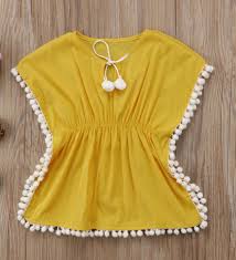 Sunny Days Swimsuit Cover Up Dresses Kids Girl Girls Frock Design Baby Frocks Designs