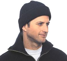 Women lady knitted beanie hat cap fur winter warm wool bucket floral fashion. Woolen Hat Leuchtfeuer Navy Blue Engel Netze