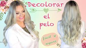 Dejar que el decolorante actúe hasta una hora y después decolorar las raíces para igualar el color, dice shannon gallacher, experta en decoloración en nicola clarke para john. Como Decolorar El Cabello En Casa Efectivo Y Seguro Youtube