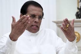 Image result for sirisena president