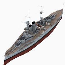 Battleship Queen Elizabeth Class 3d Max 3d Model Battleship Naval History Military Diorama