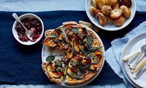 Anna Jones Vegetarian Christmas Squash And Chestnut Tart Recipe The Modern Cook Vegetarian Christmas Recipes Tart Recipes Vegetarian Christmas