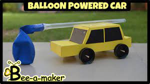How To Make A Balloon Car - Youtube