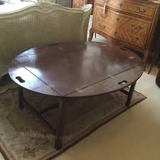 54 w x 44.5 d x 16.5 t. Butlers Tray Top Coffee Table Antiques Atlas