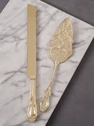 Wedding Cake Knife And Server Set Elegant Wedding Cutlery Elegance Is Best Served With A Sophisticated Wedding Cake Knife Gold Cake Knife Gold Cake Knife Set