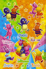 The Best Cartoon Wallpaper The Backyardigans Birthday Party Stickers Birthday Birthday Party Supplies