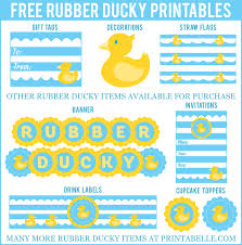 Rubber Ducky Party Printables Rubber Ducky Baby Shower Rubber Duck Baby Shower Rubber Ducky Baby Shower Invitations