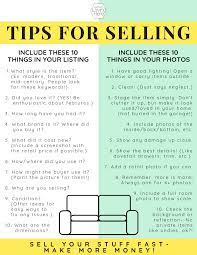 How To Sell Stuff On Facebook Marketplace To Get The Most Money For The Least Amount Of Hassle Things To Sell Furniture Flipping Business Ebay Selling Tips
