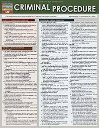 Criminal Procedure Quick Study Law Inc Barcharts 0654614019561 Amazon Com Books Studying Law Criminal Procedure Law School Life