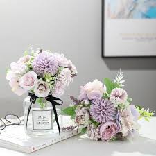 You just need to style. Yumai 7 Heads Hydrangea Flowers Artificial Bouquet Silk Blooming Fake Peony Bridal Hand Flower Roses Wedding Centerpieces Decor Buy At The Price Of 2 95 In Aliexpress Com Imall Com