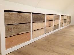 Glucklich Mit Meinem Neuen Backen Von Altholz In Kallax Expedit Von Ikea Dekovit Altholz Backen Dek Schrank Im Dachgeschoss Altholz Ikea Ideen