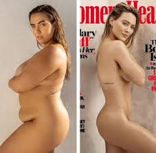 Model recreates Hilary Duff's nude magazine cover as a size 14: 'You're  slaying'