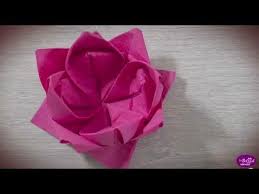 Epingle Par Mimy Sur Printemps 2020 Pliage Serviette Papier Pliage Serviette Fleur Pliage Serviette