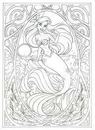 Coloring pages ideas 100 awesome printable mermaid coloring. Adult Horse Coloring Pages