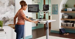 £299.99 £249.99 at flexispot buy the ed2 frame and you can add a desktop of your own color the desk also benefits from a large number of mounting points for accessories, with some pretty nifty extras that can be hooked up to this thing. Standing Desks Office Furniture Varidesk Is Now Vari