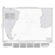 Great Circle Sailing Chart Of The South Atlantic Ocean
