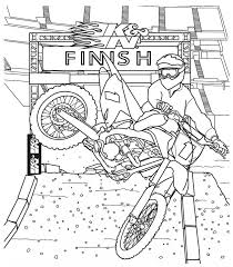 Set off fireworks to wish amer. Awesome Dirt Bike Coloring Page Free Printable Coloring Pages For Kids