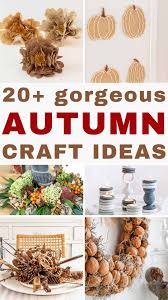 ‪Fall Into Creativity: 20+ DIY Fall Craft Ideas Perfect for Autumn‬‏