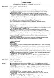 claims supervisor resume samples