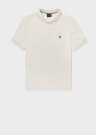 Men's big and tall classic fit short sleeve solid tipped collar soft polo shirt. Men S Pink Organic Cotton Pique Zebra Logo Polo Shirt Paul Smith Europe