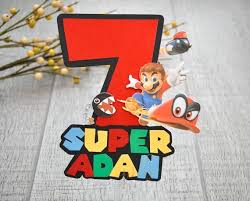 See more ideas about cake, mario cake, super mario cake. Super Mario Cake Topper Super Mario Odyssey Cake Topper Etsy Mario Cake Super Mario Cake Super Mario