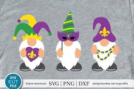 This will be used as a clip path. Mardi Gras Gnome Svg Gnomes Svg Three Gnomes Svg Dxf Png 423879 Cut Files Design Bundles