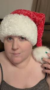 Pink Juicy Couture Santa Hat Furry Yarn Trim