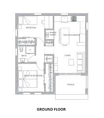Contemporary Style House Plan 2 Beds 1 Baths 713 Sq Ft Plan 542 14 Contemporary Style Homes House Plans Floor Plan Design