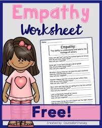 Empathy Worksheets Free Teaching Empathy Social Skills Lessons Teaching Social Skills