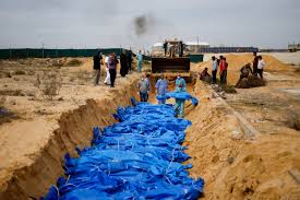 All the cemeteries are full': Palestinians buried in a mass grave in Gaza -  November 22, 2023 | Reuters
