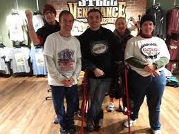 Mark, Natalie, Hayden, Adam, and Rhonda we're representing Koaster Kids at  Cedar Point today. This picture was taken right before they rode the last  train of the year