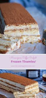 Frozen Tiramisu Coffee Cream Parfait The Cooking Globetrotter Recipe Frozen Tiramisu Chocolate Recipes Tiramisu