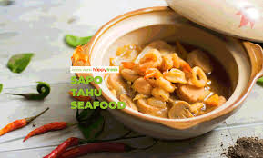 Hanya perlu satu wajan, kamu bisa menghasilkan masakan yang lengkap dengan sayur dan protein.sangat cocok disajikan untuk makan sahur karena hangat dan mengh. Resep Sapo Tahu Seafood Hidangan Simpel Buat Imlek