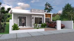 Our one 1 story house plan designs are strikingly. Modern Style Single Storey House With Two Bedrooms And Two Bathrooms Cool House Concepts