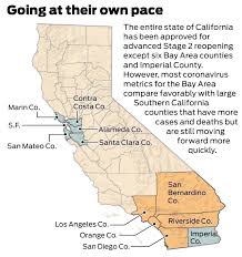 The figures, based on data provided by individual county public health departments, are updated automatically as those. How The Bay Area Compares On Coronavirus Benchmarks To California Counties Reopening Faster Sfchronicle Com