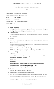 Rpp 1 lembar adalah rpp dengan 3 komponen yaitu tujuan pembelajaran, kegiatan pembelajaran, dan penilaian akan lebih mempermudah guru dalam rpp 1 lembar pkn/ppkn kelas x terdiri dari beberapa pertemuan berdasarkan kd (kompetensi dasar). Pdf Rpp Ips Kelas 4 Sd Potensi Daerah Dan Kegiatan Ekonomi Rachmah Safitri Academia Edu