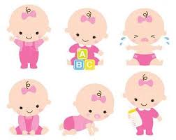 Etsy Your Place To Buy And Sell All Things Handmade Baby Girl Clipart Baby Girl Art Baby Shower Clipart