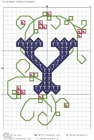 Pin On Cross Stitch Alphabet Floral
