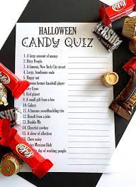 Read on for some hilarious trivia questions that will make your brain and your funny bone work overtime. Halloween Candy Quiz The Crafting Chicks