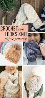 Crochet has its own stitches, patterns, styles and textures, but crochet addicts sometimes want to if, like me, you're not very good with two needles, why not do some crochet that looks like knitting? Crochet That Looks Like Knitting 15 Free Modern Patterns Crochet Crochet Tutorial Crochet Designs