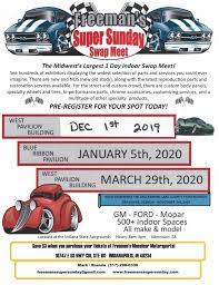An informal gathering for the barter or sale of used articles or. Freemans Super Sunday Swap Meet Gauge Magazine