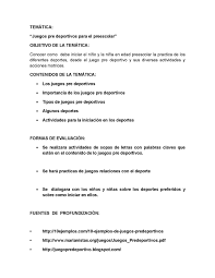 Tanto los niños y niñas de entre 3 a 6 años, como los de 6 a 12, podrán disfrutar de una. Calameo Juegos Pre Deportivos Para El Preescolar