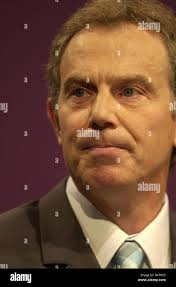 Tony blair addresses hi-res stock photography and images