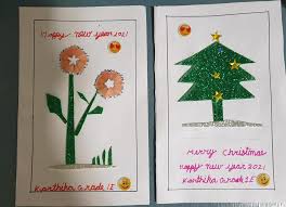 Round challah, round apples, hope for a round (full) year Greeting Card Making By Karthika Jhansi Reddy Kids Facebook